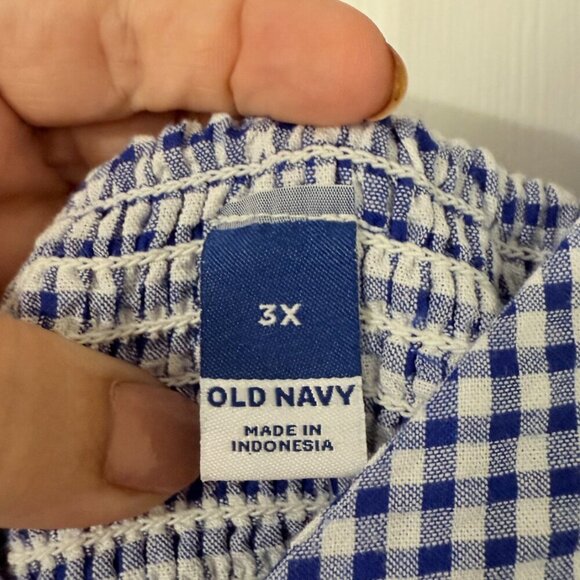 Old Navy Tiered Seersucker All-Day Maxi Dress Size 3X - Picture 4 of 10